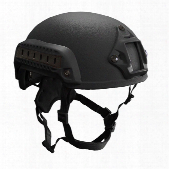 United Shield Sprint Level Iiia Helmet, Black, Large - Black - Male - Excluded