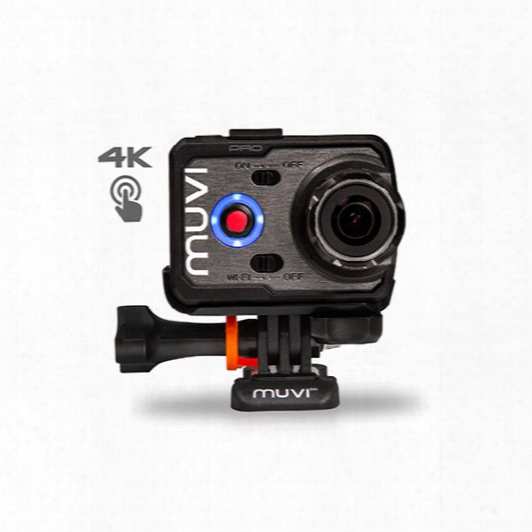 Veho Muvi&trade; K-series K2 Pro 4k Handsfree Camera W/ Wi-fi - Male - Included