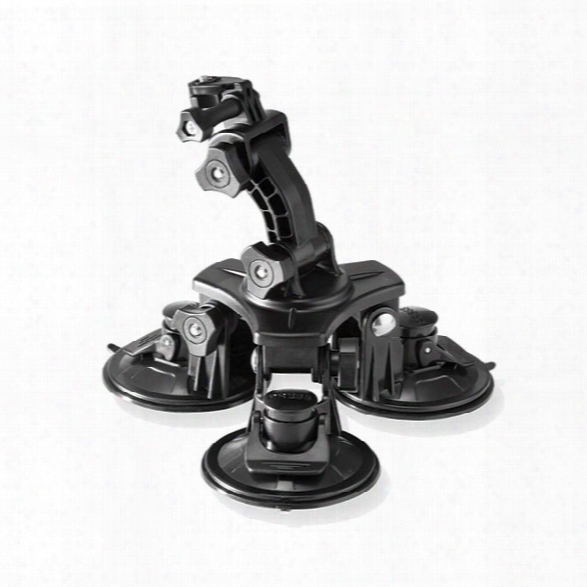 Veho Triple Cup Pro Suction Mount For Muvi&trade; Hd Cameras - Unisex - Included