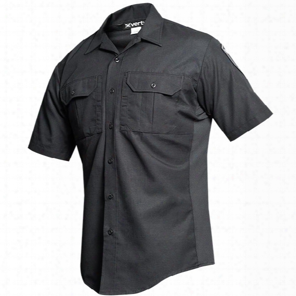 Vertx Phantom Lt Short Sleeve Shirt, Black, 2x-large - Black - Male - Included